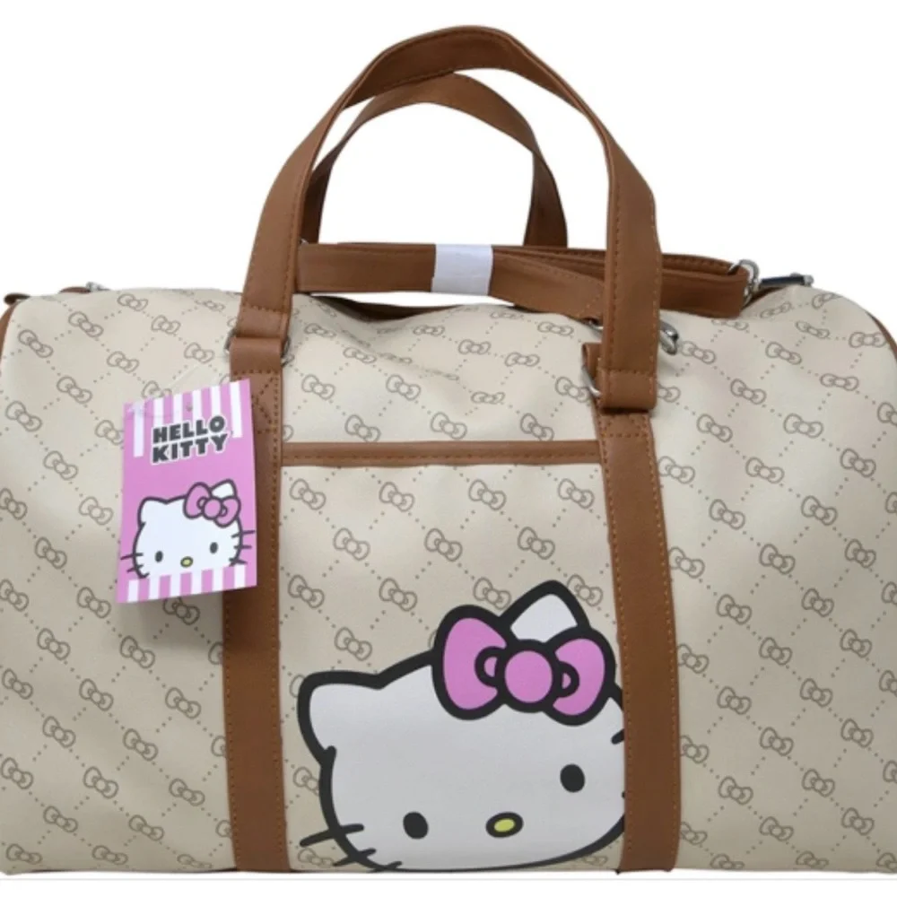 NWT- Hello Kitty Deluxe Duffle Bag - Picture 1 of 1
